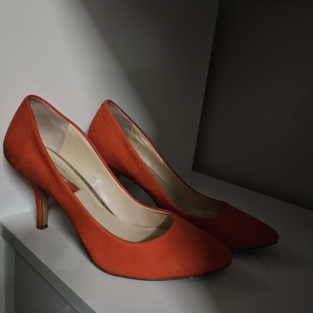 INC Orange Pumps US 7.5
